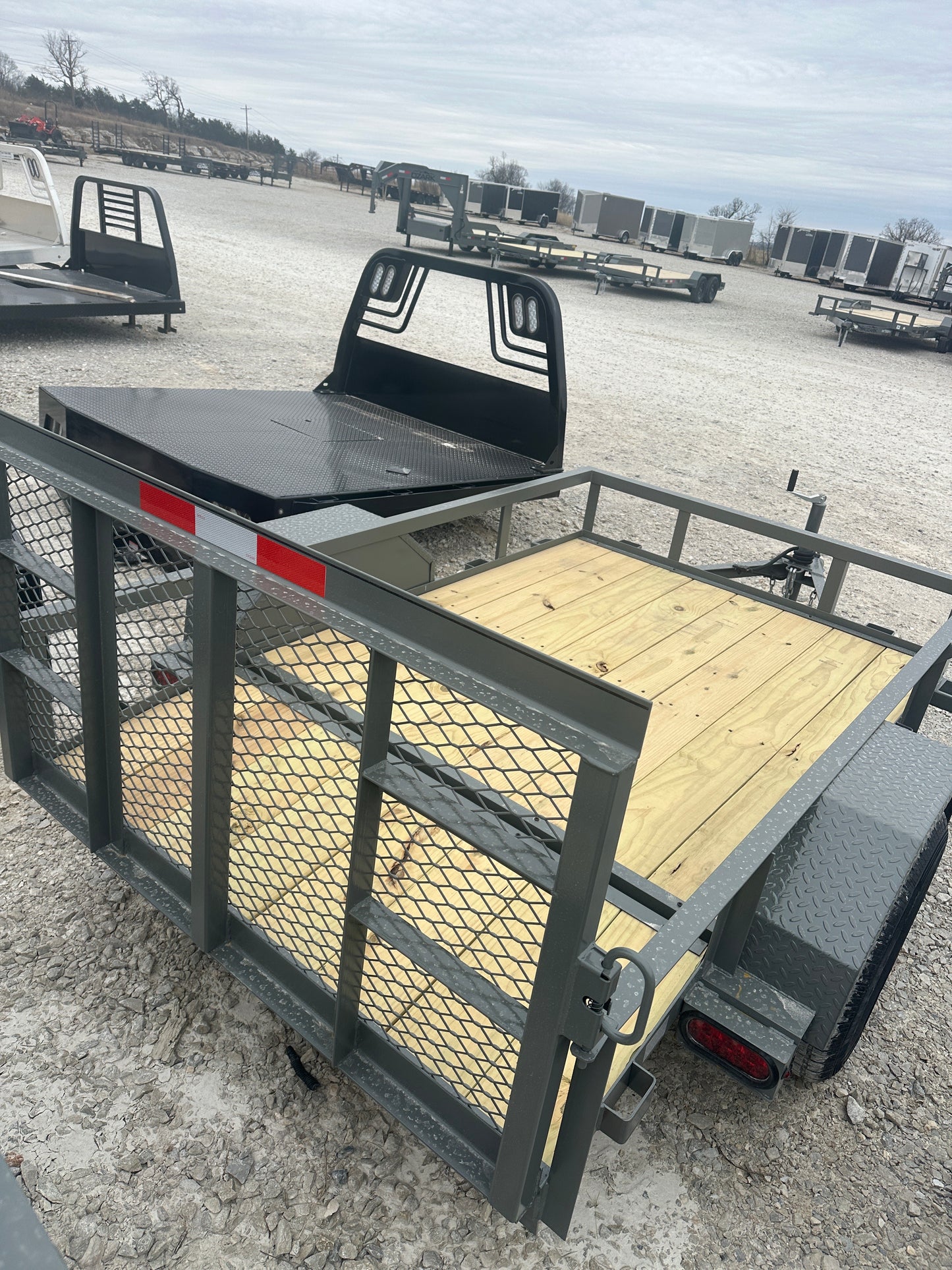 2026 Ozark 5x8 3k Utility Trailer #0516