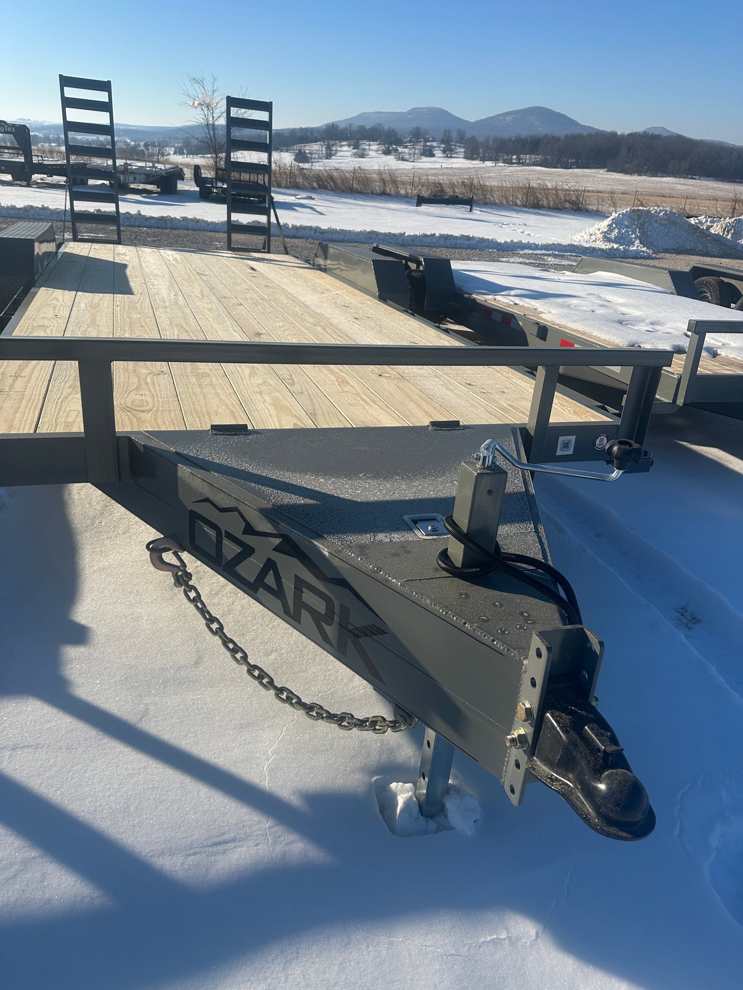 2026 Ozark 82x20 10k Equipment/Car trailer #0560