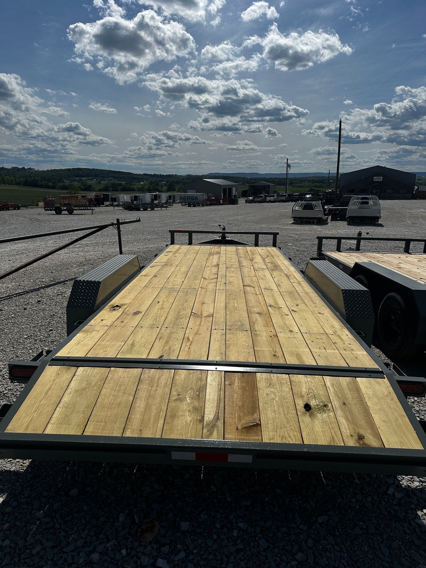 2025 Ozark 82x20 10k Equipment/Car Trailer #0771