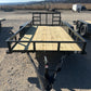 2026 Ozark 76x14 7k Utility Trailer (Black) #0572