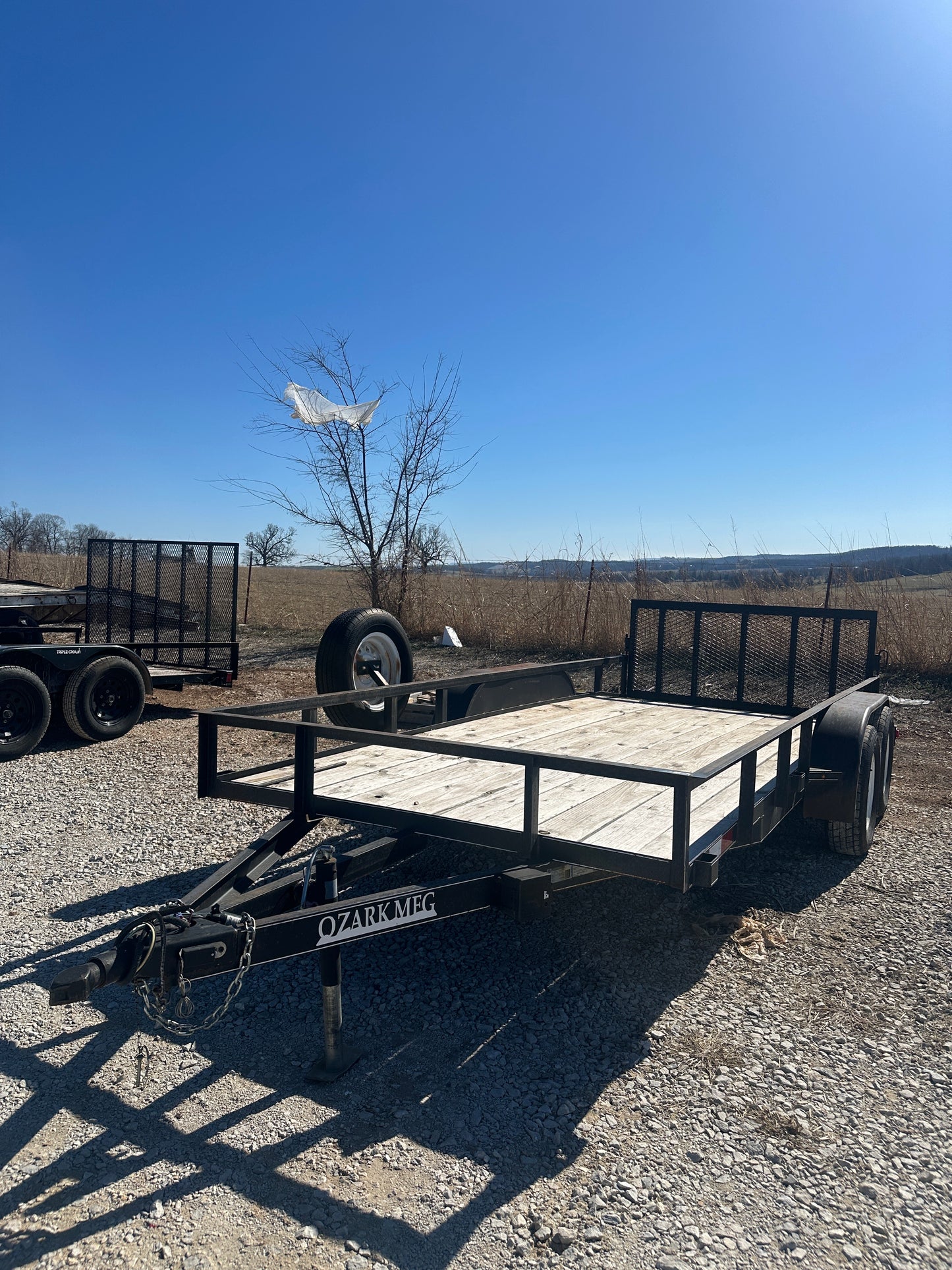 2021 Used Ozark 76x16 7k Utility #7151