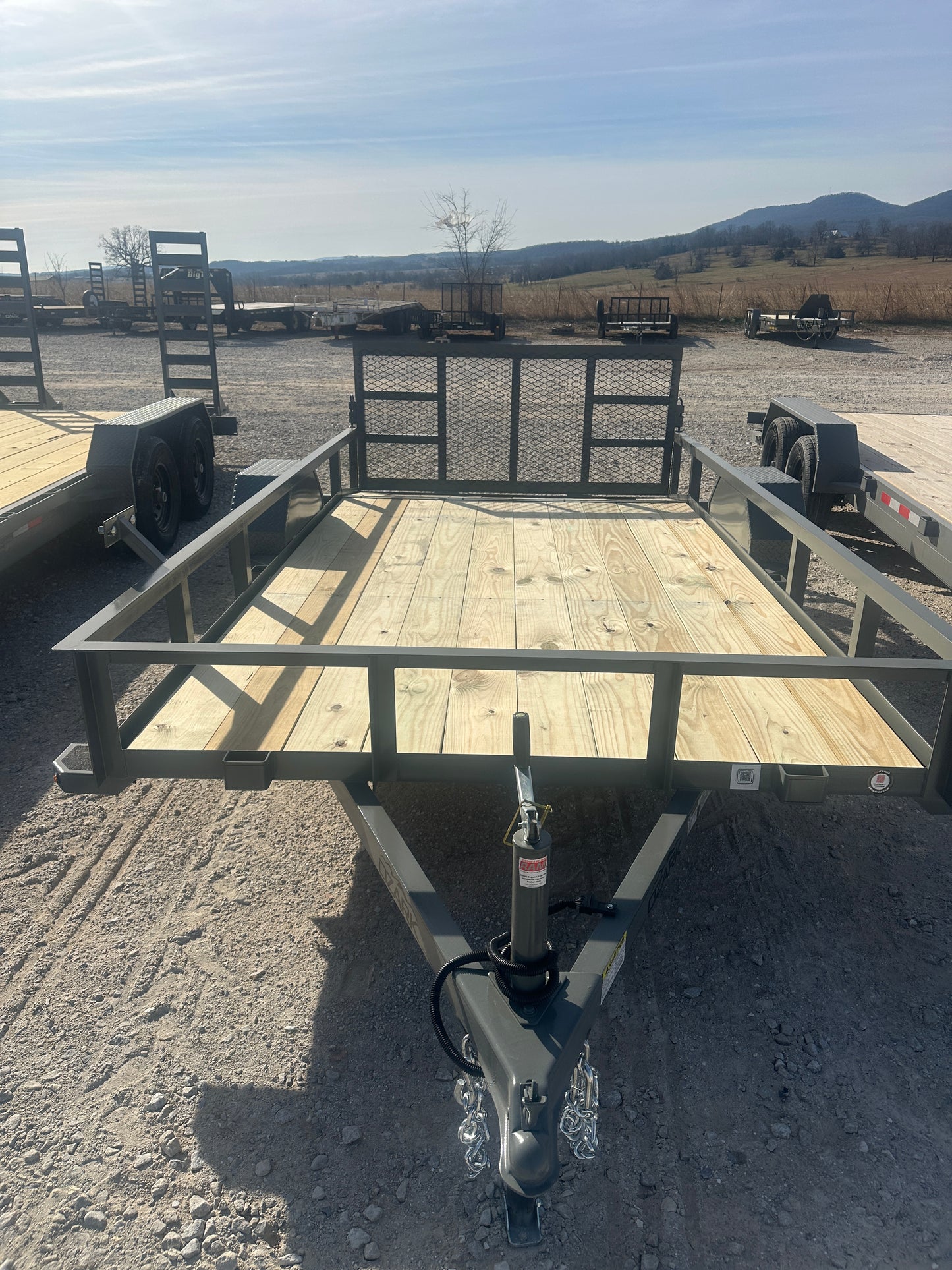 2026 Ozark 76x12 3k Utility Trailer #0604