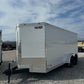 2026 Ozark 7x16TA Adv White Cargo #3811