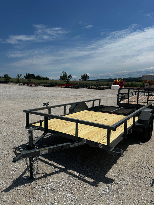 2025 Ozark 76x12 3k Utility trailer #0849