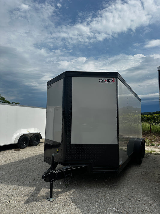 2025 Ozark 7x16TA Advanced Cargo Dove Gray (Blackout Package) #1374