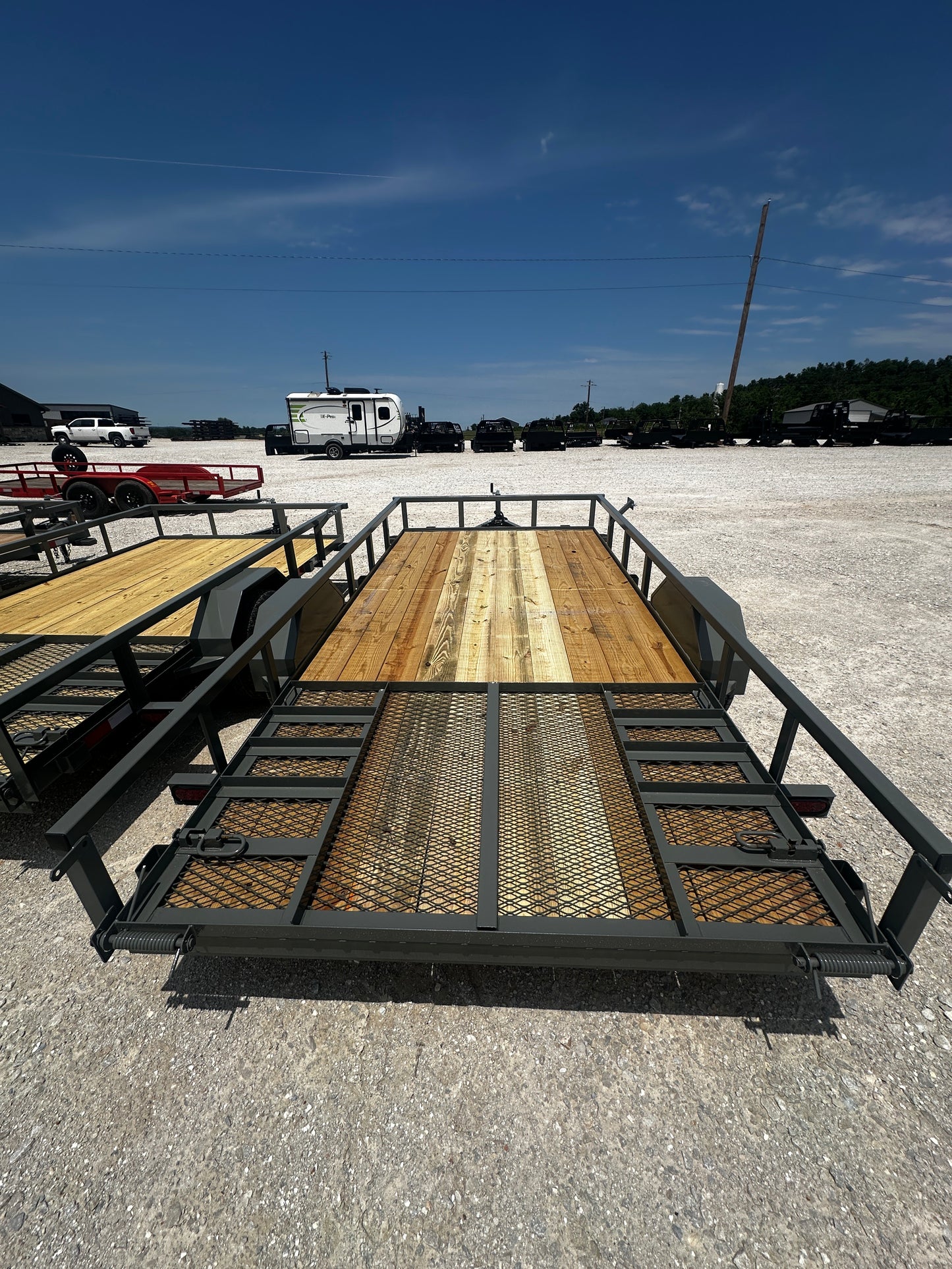 2025 Ozark 76x14 3k Utility Trailer #0858
