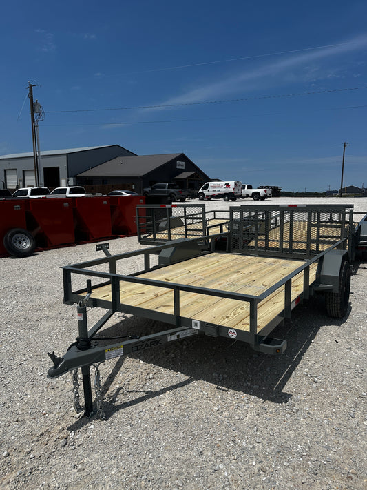 2025 Ozark 76x12 3k Utility trailer #0838