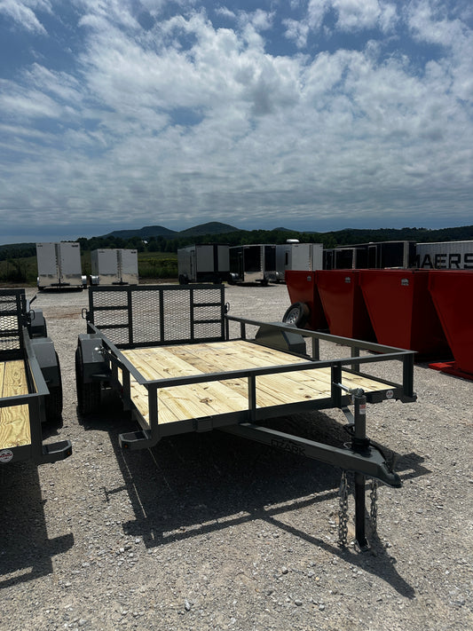 2025 Ozark 76x12 3k Utility Trailer #0852