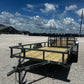 2025 Ozark 76x12 3k Utility Trailer #0973
