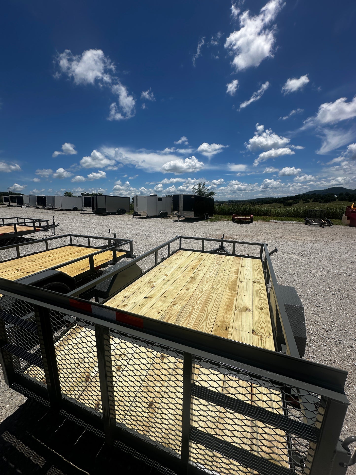 2025 Ozark 76x12 3k Utility Trailer #0973