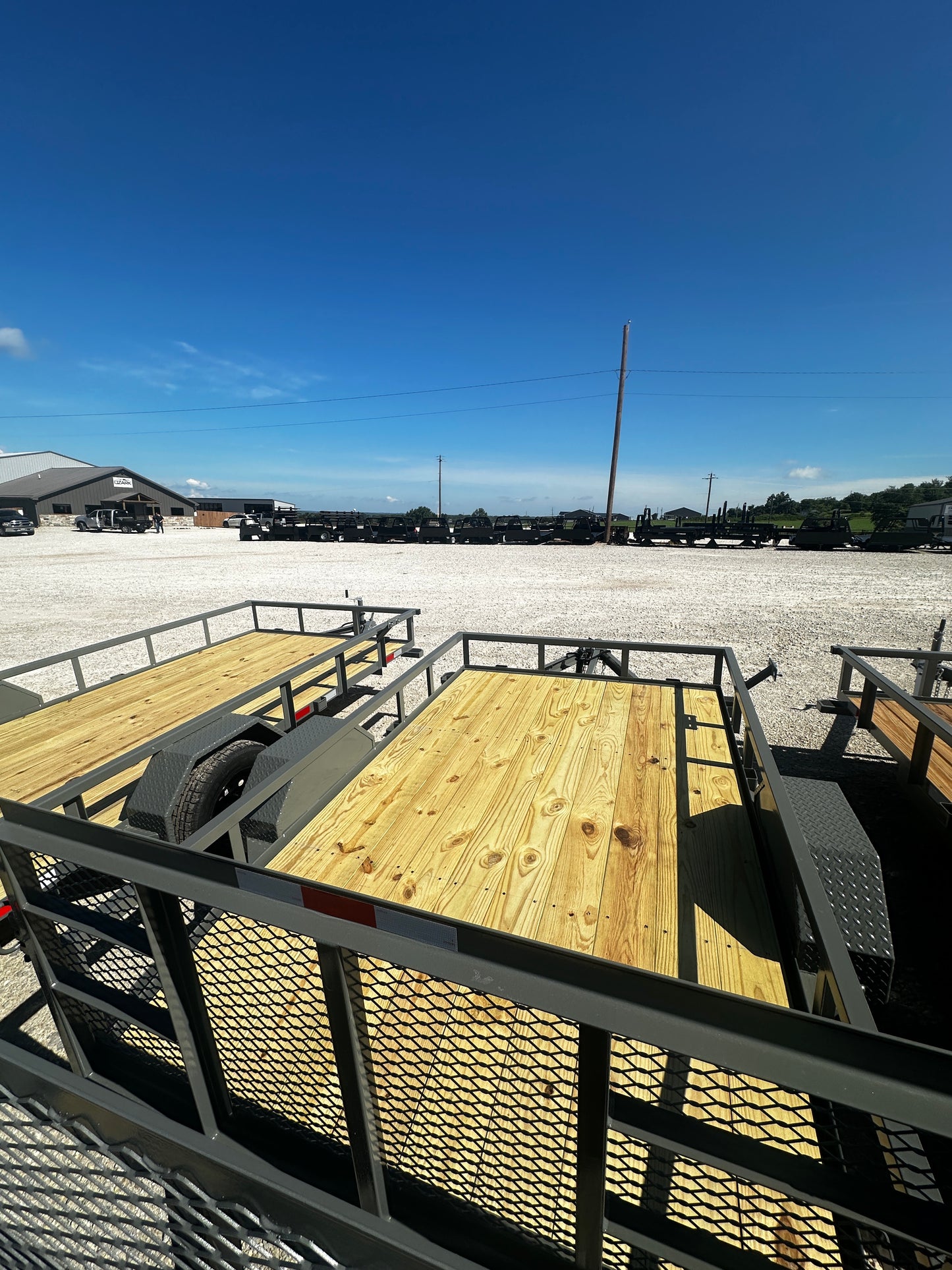 2025 Ozark 76x10 3k Utility Trailer #0006