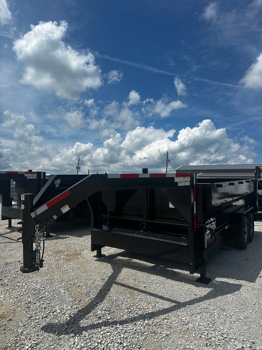 2025 Ozark 7x16x3 16K Gooseneck #6399