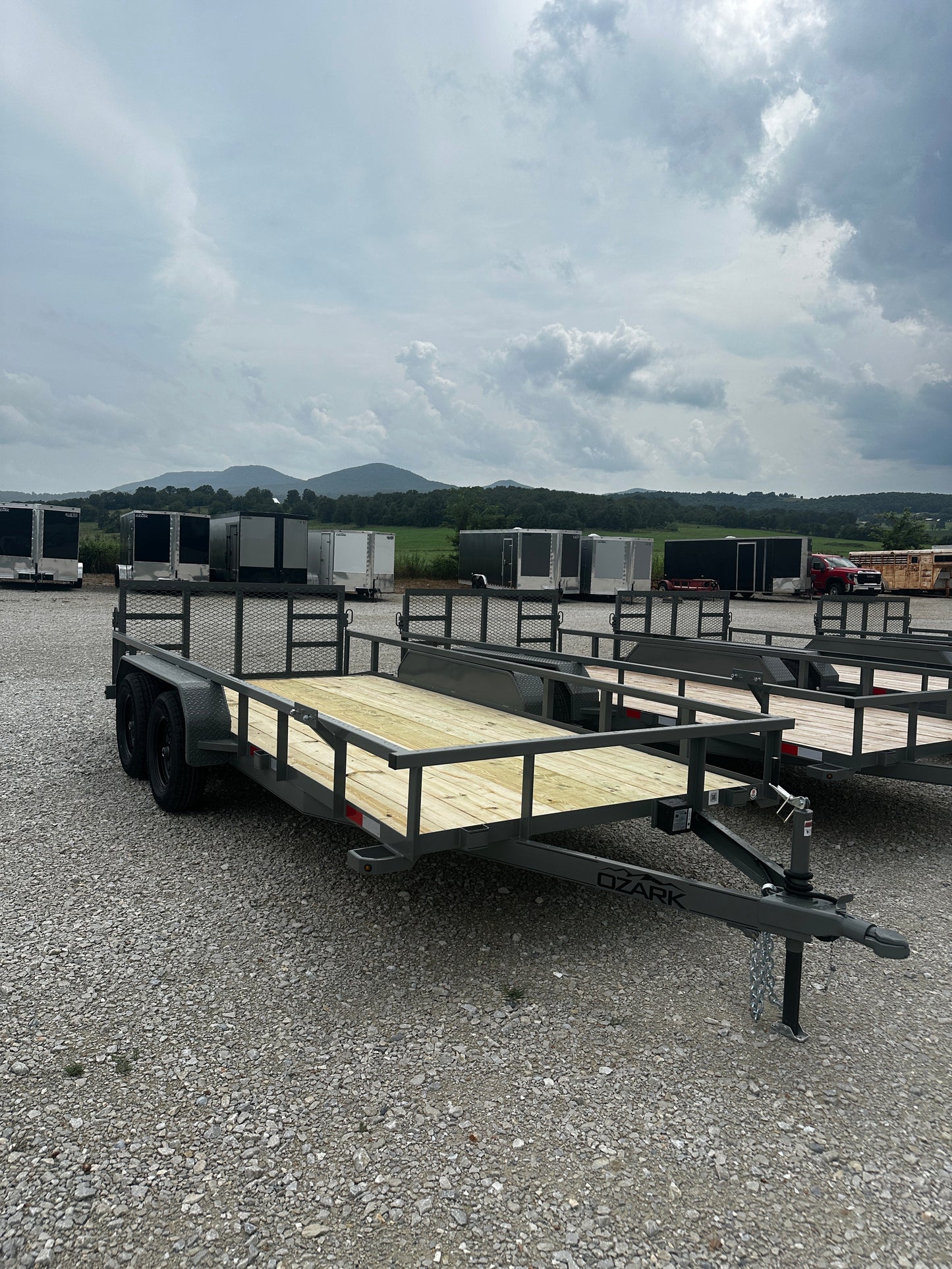 2025 Ozark 76x16 7K Utility trailer #0145