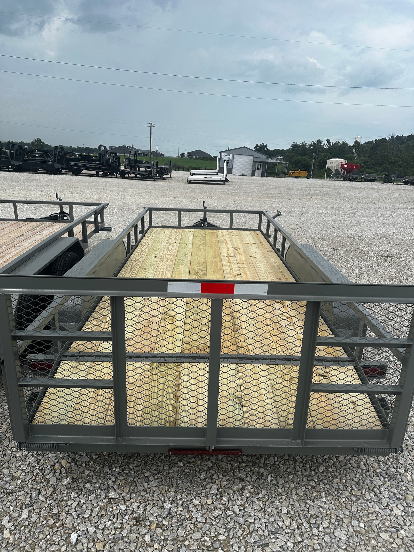 2025 Ozark 76x16 7K Utility trailer #0145