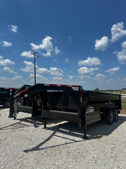 2025 Ozark 7x16x3 16K Gooseneck #6398