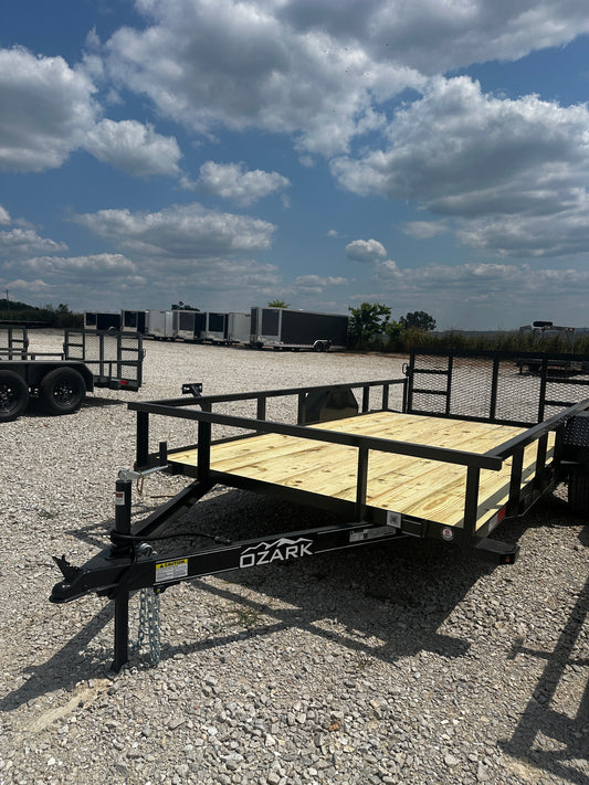 2026 Ozark 82x14 5k Utility Trailer #0226