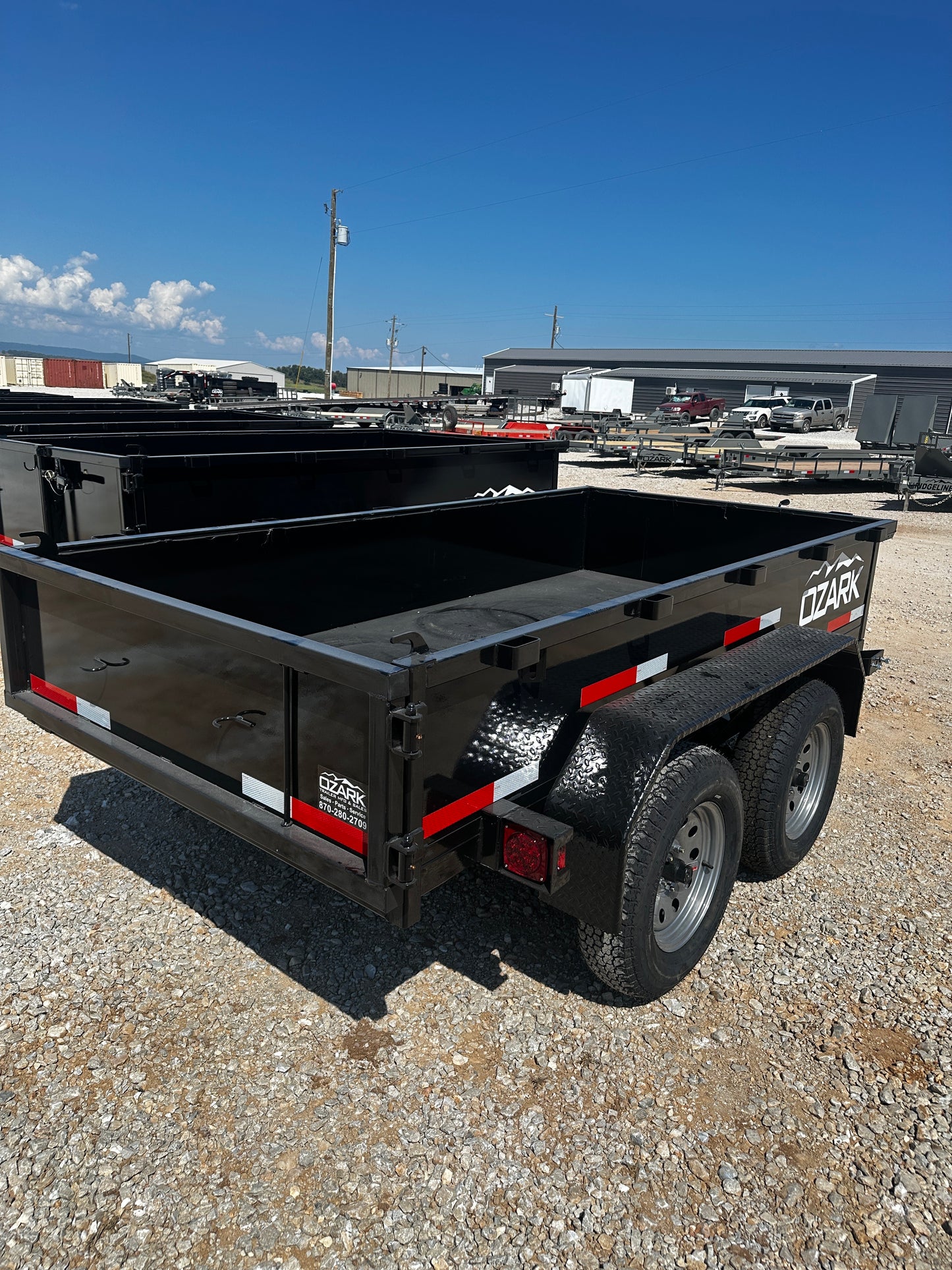 2026 Ozark 5x10x2 7K BP Dump #6615