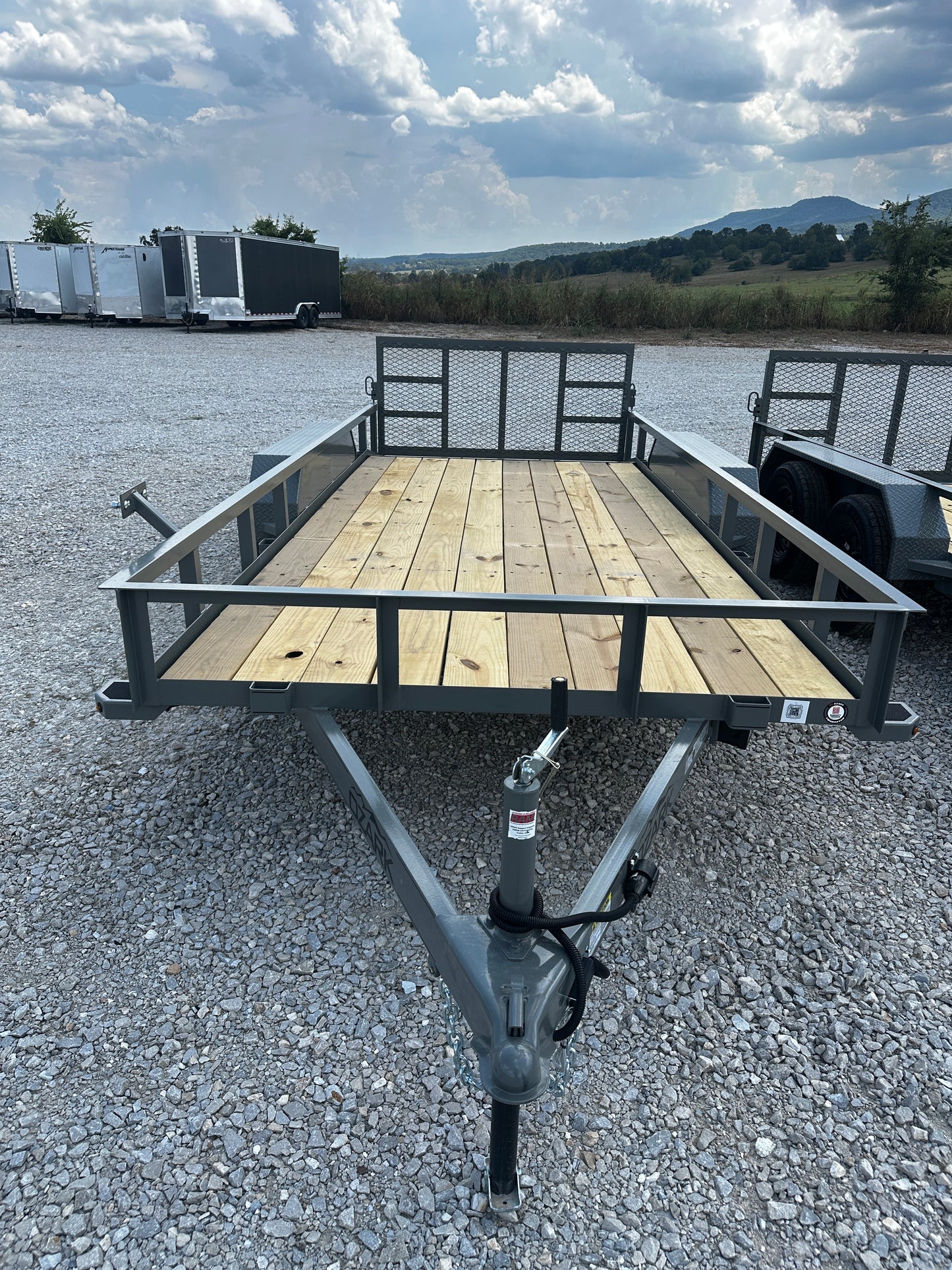 2026 Ozark 76x16 7k Utility Trailer #0246