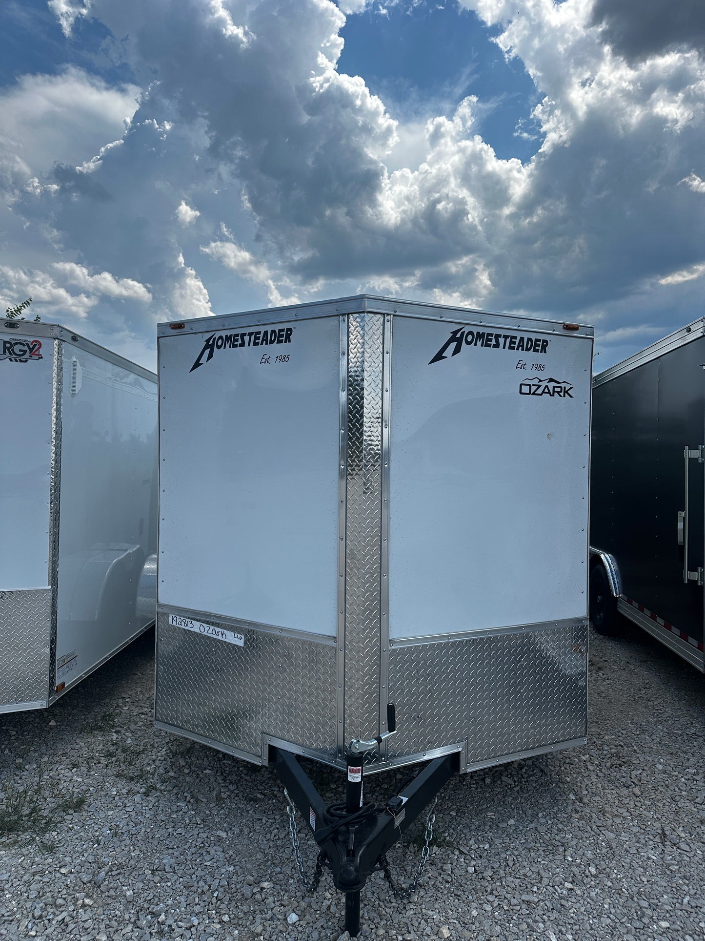 2026 Ozark 7x16IT White Cargo #3916