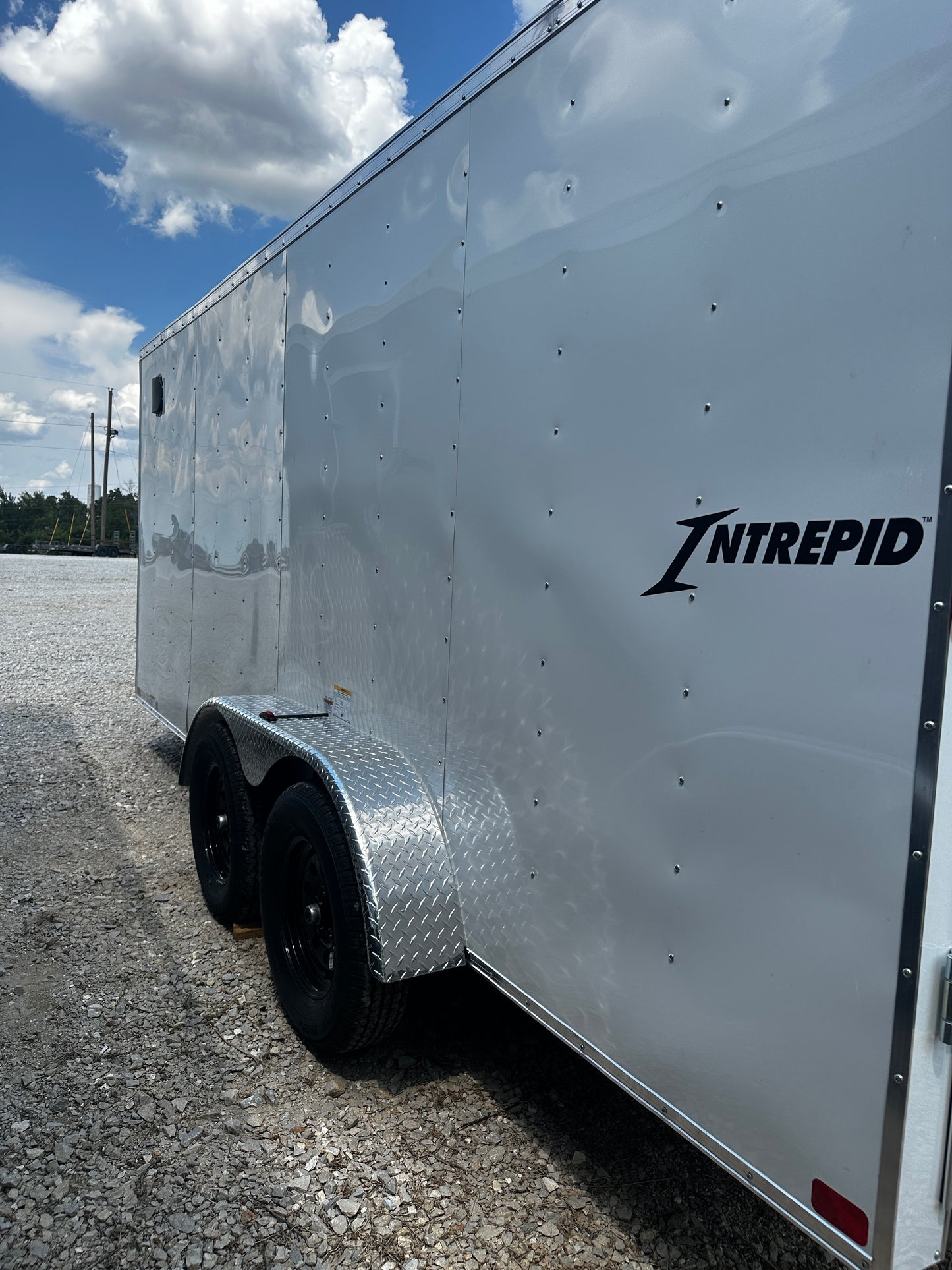 2026 Ozark 7x16IT White Cargo #3916