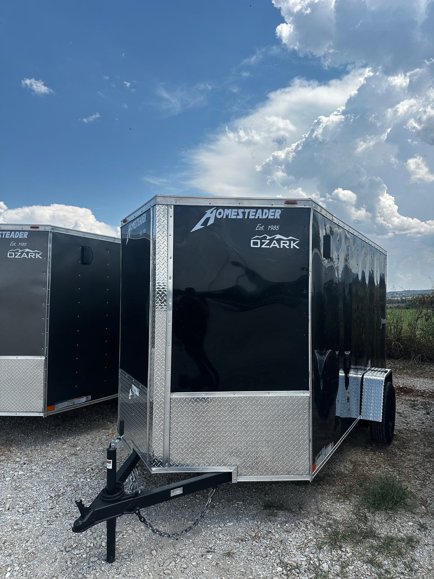 2026 Ozark 6x12IS Black Cargo #3917