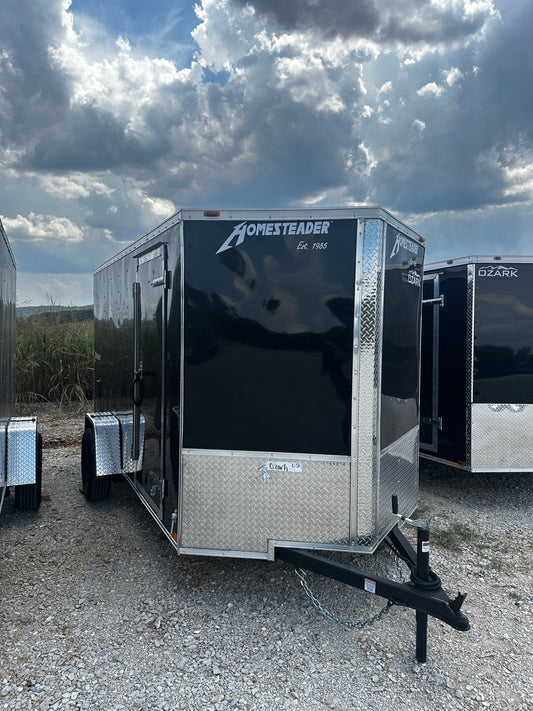 2026 Ozark 6x12IS Black Cargo #3917