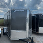2026 Ozark 6x12IS Gray Aluminum Cargo #3918