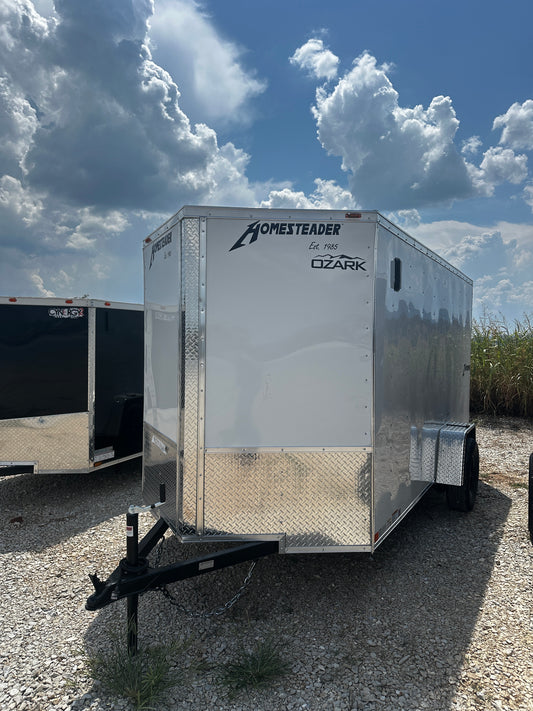 2026 Ozark 6x12IS White Cargo #3920