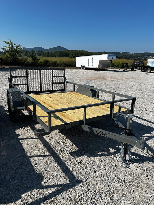 2026 Ozark 76x10 3k Utility Trailer #0276