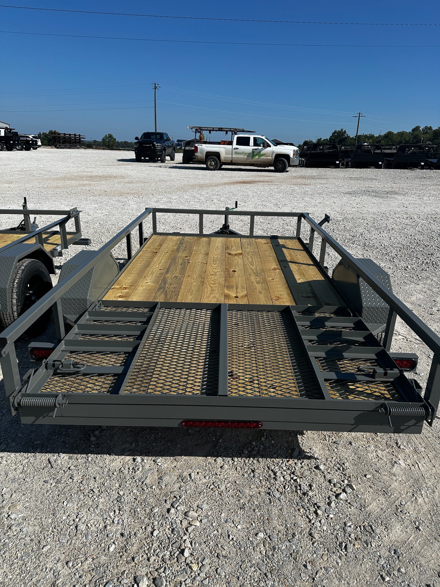 2026 Ozark 76x12 3k Utility Trailer #0273
