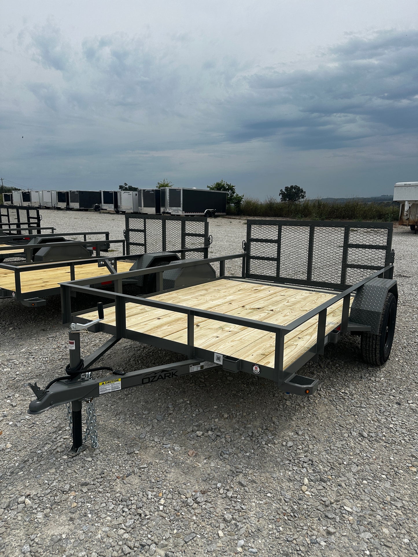 2026 Ozark 76x10 3k Utility Trailer #0275