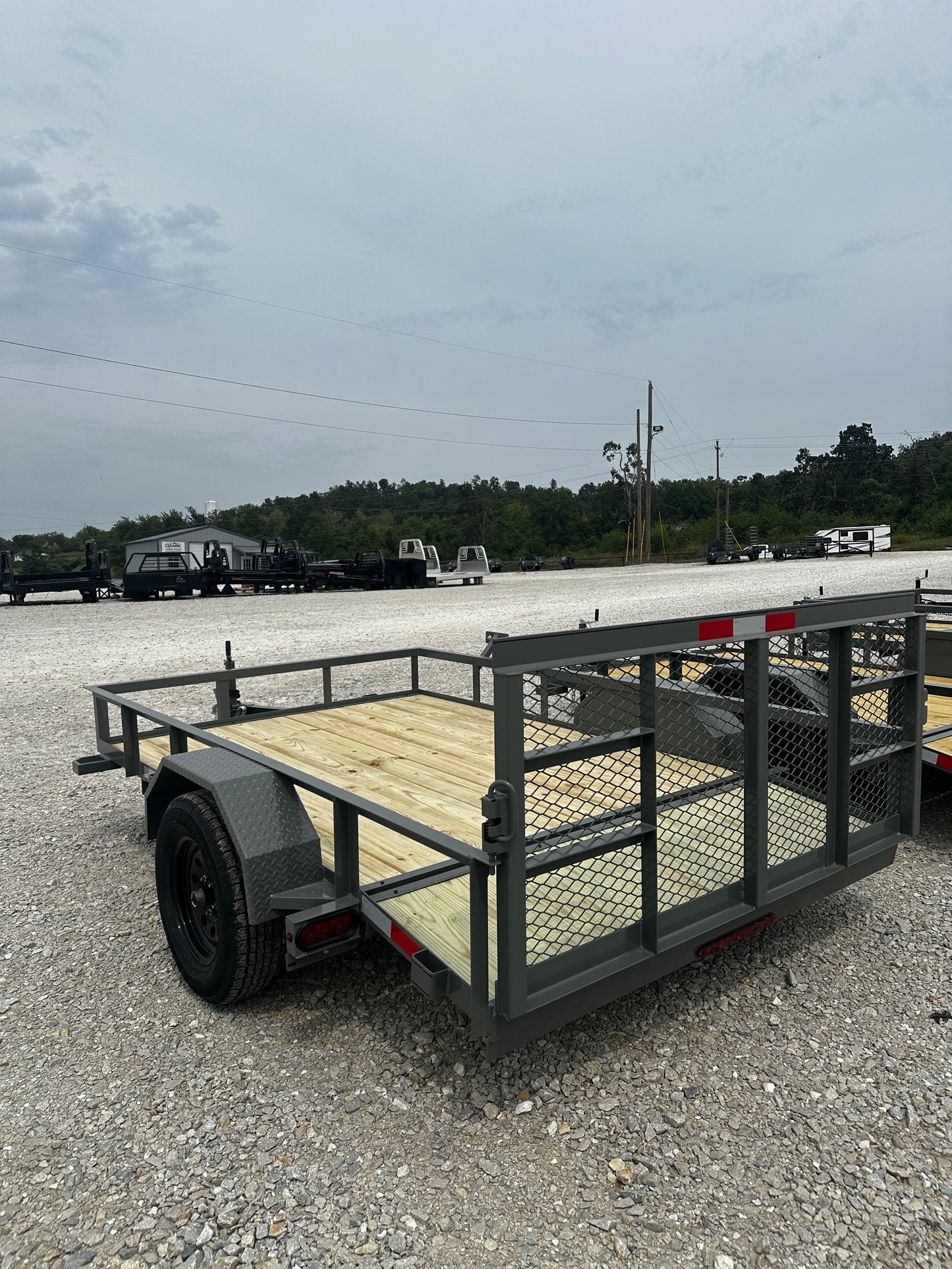 2026 Ozark 76x10 3k Utility Trailer #0275