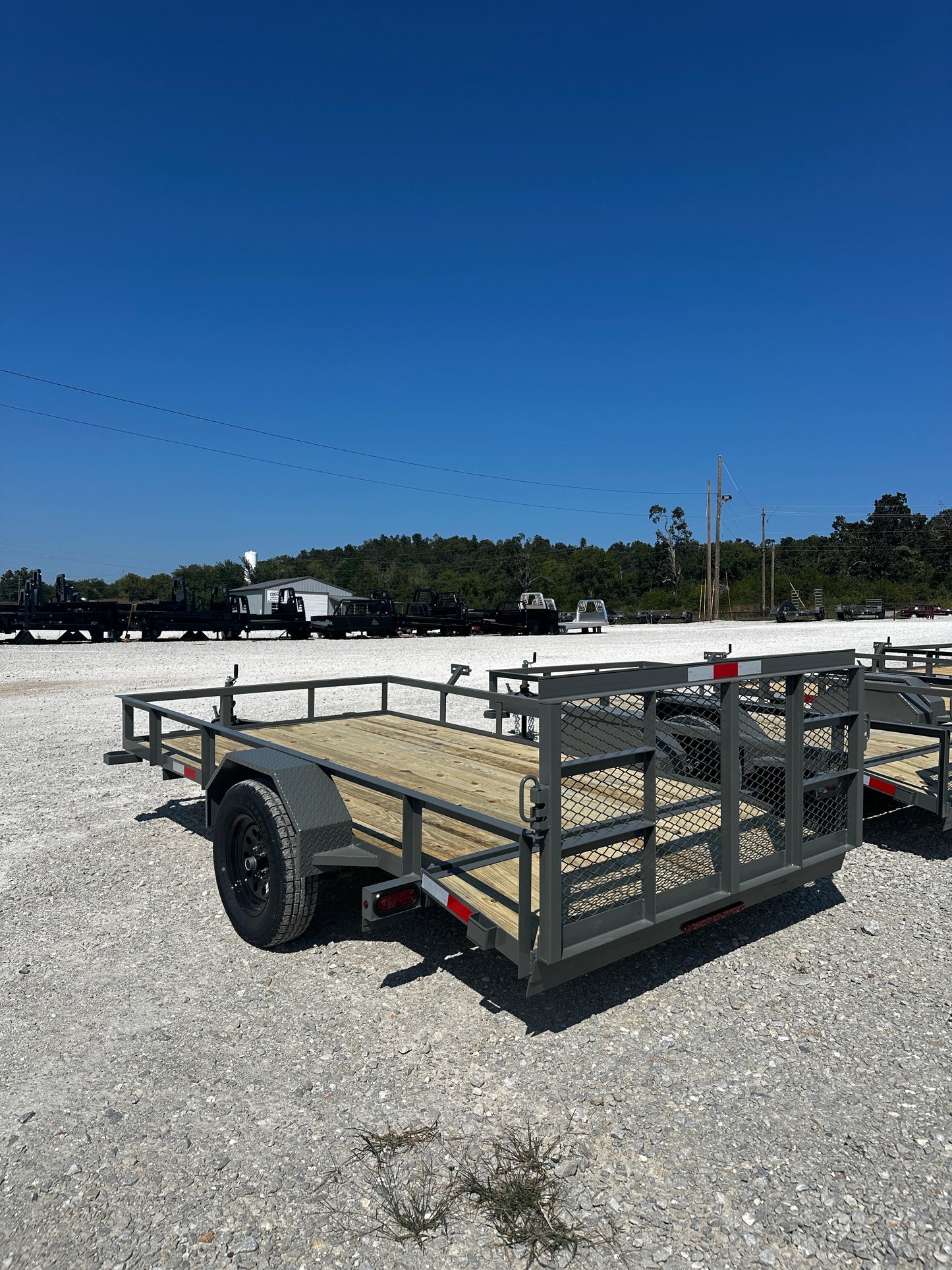 2026 Ozark 76x12 3k Utility Trailer #0292