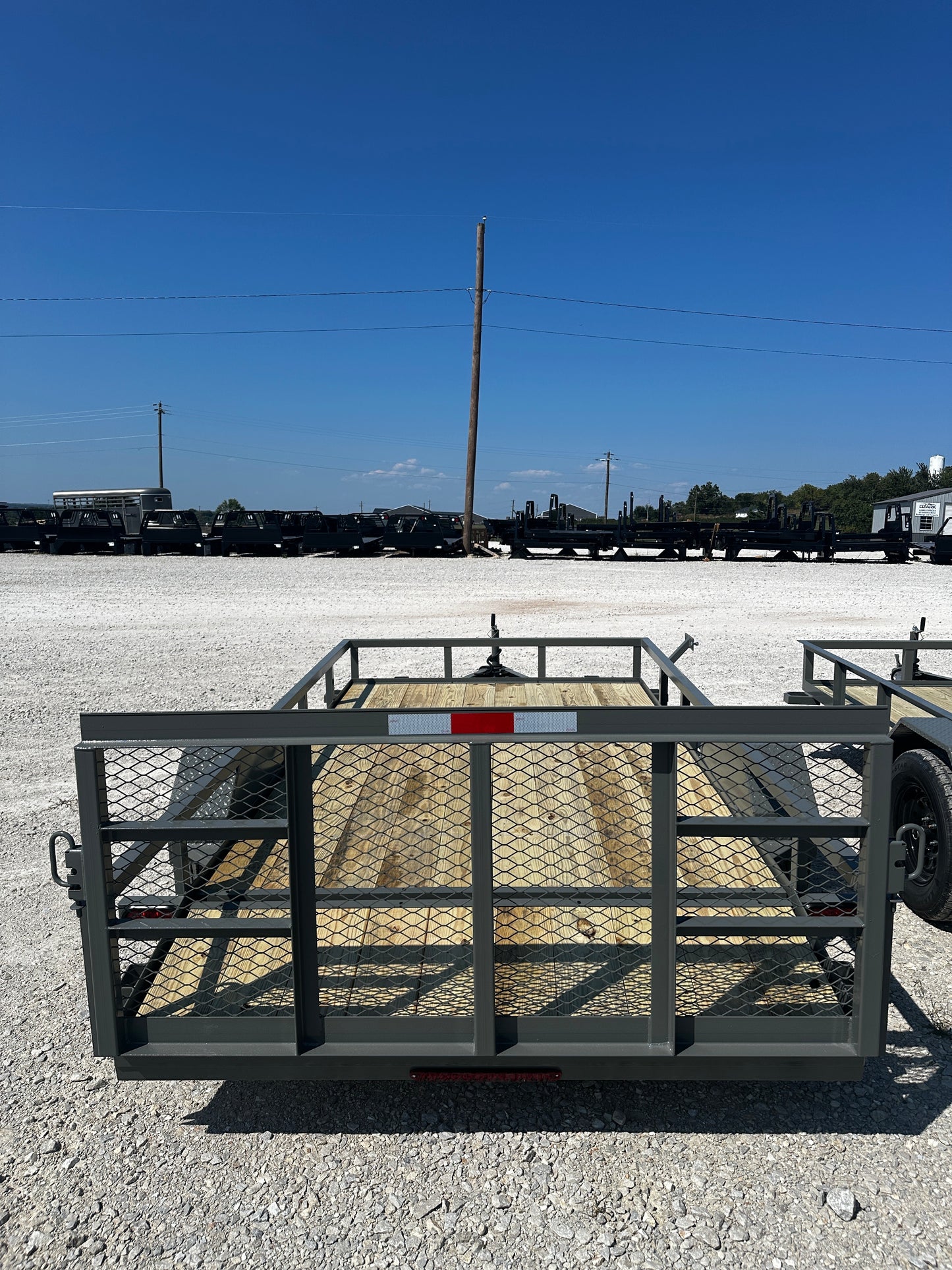2026 Ozark 76x12 3k Utility Trailer #0292
