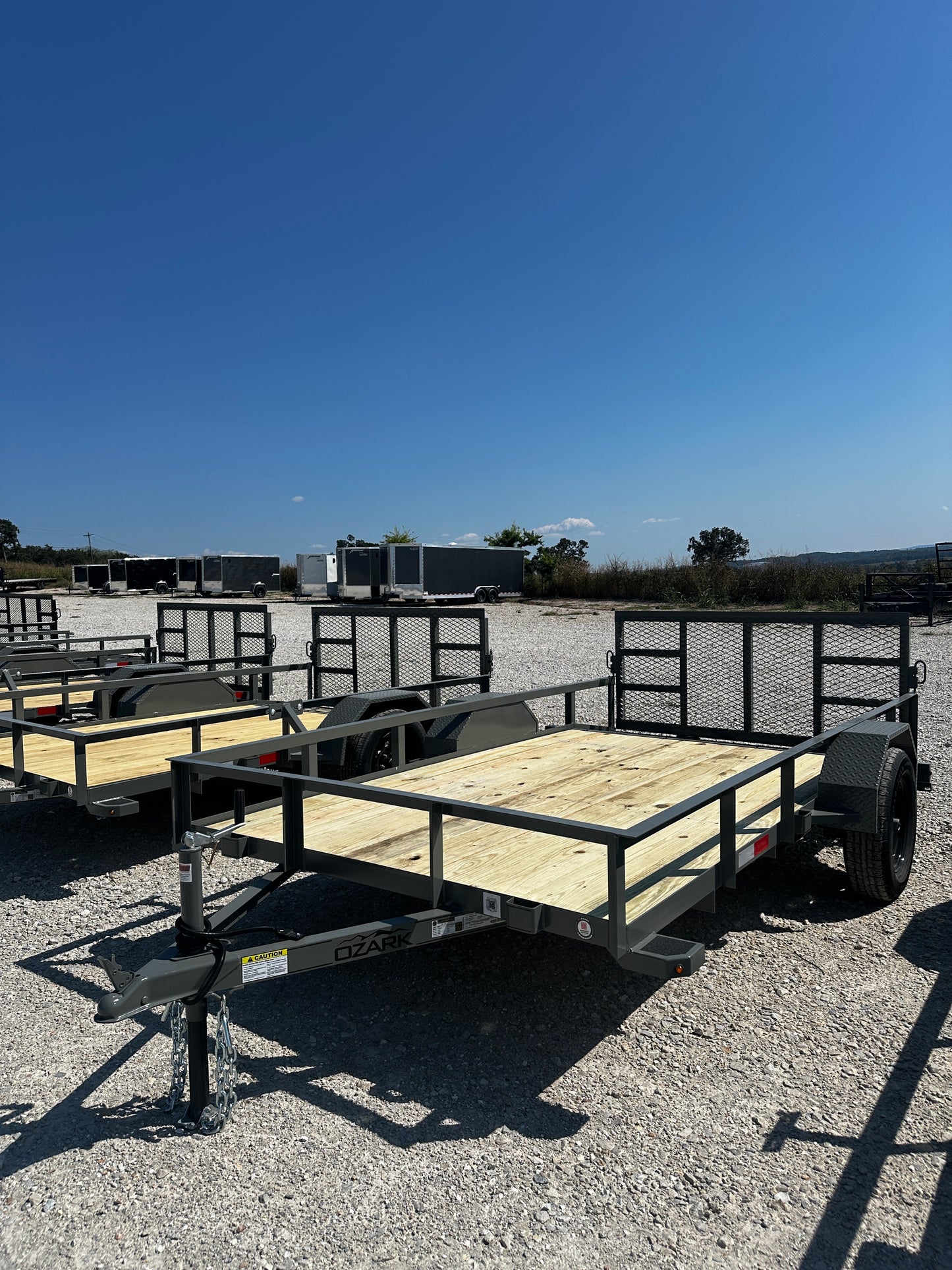 2026 Ozark 76x12 3k Utility Trailer #0293