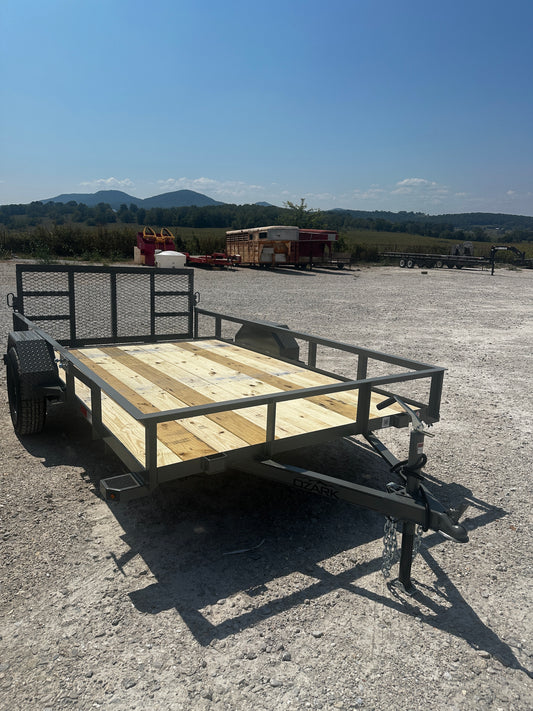 2026 Ozark 76x12 3k Utility Trailer #0296