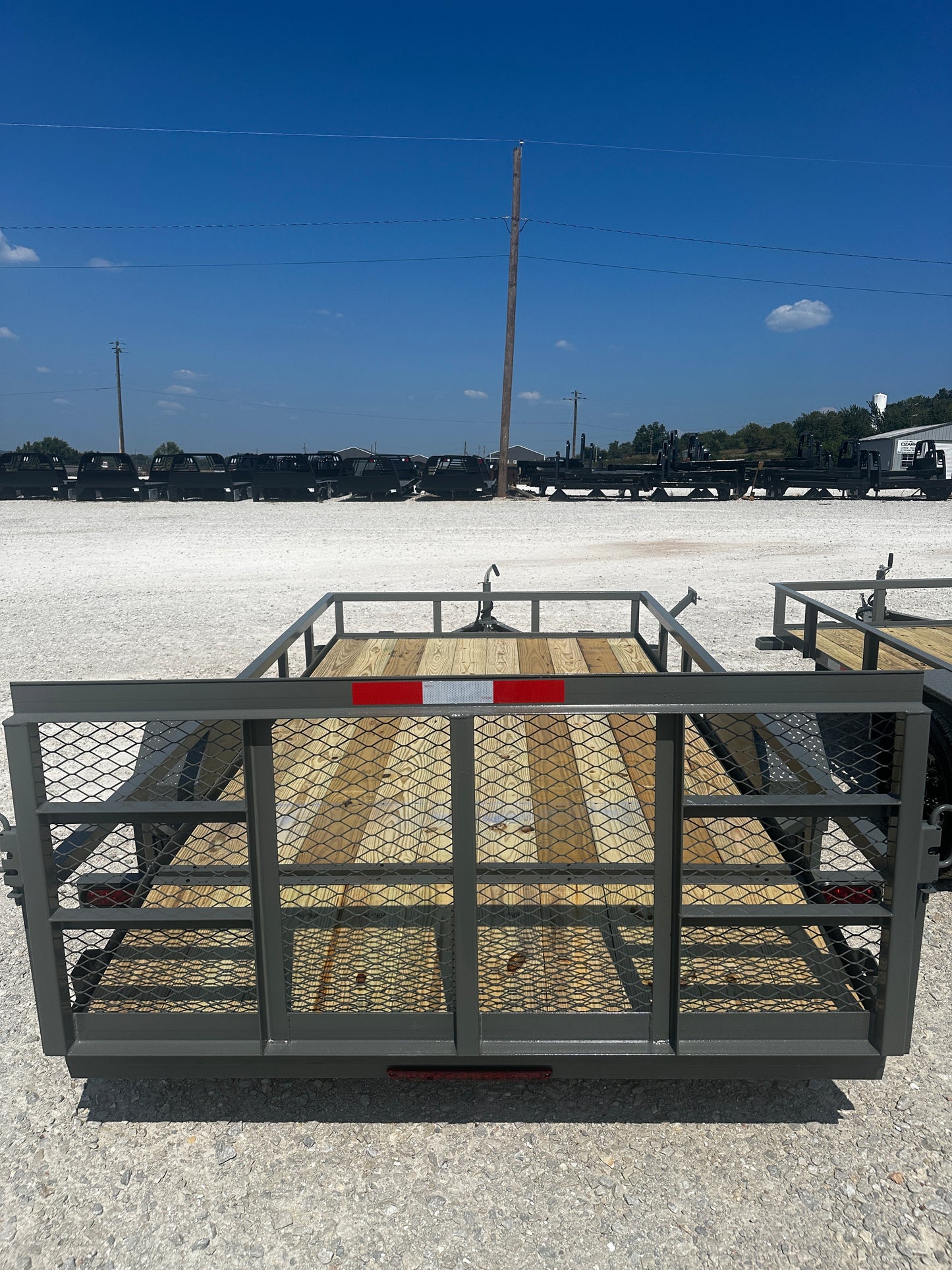 2026 Ozark 76x12 3k Utility Trailer #0296