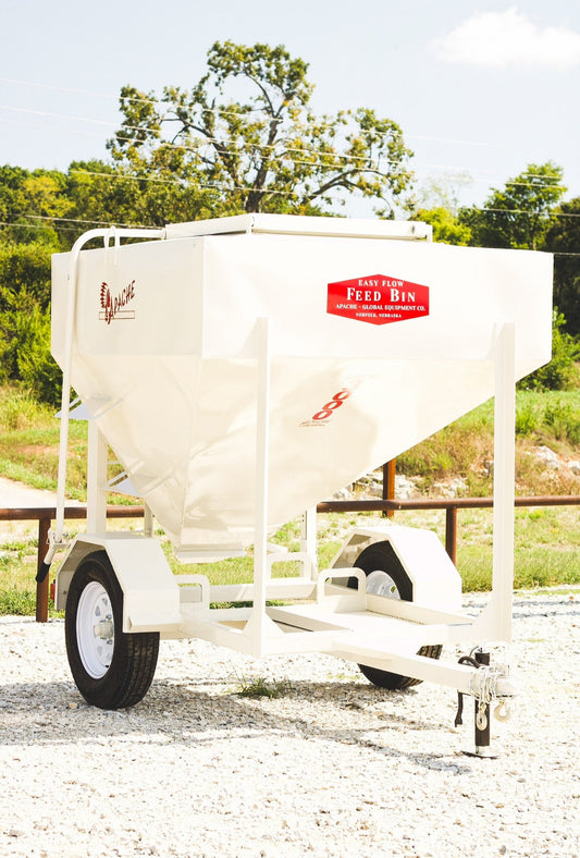 1.5 Ton Feed Bin Narrow Port (White) #9126