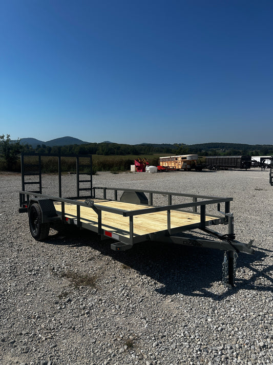 2026 Ozark 76x14 3k Utility Trailer #0325