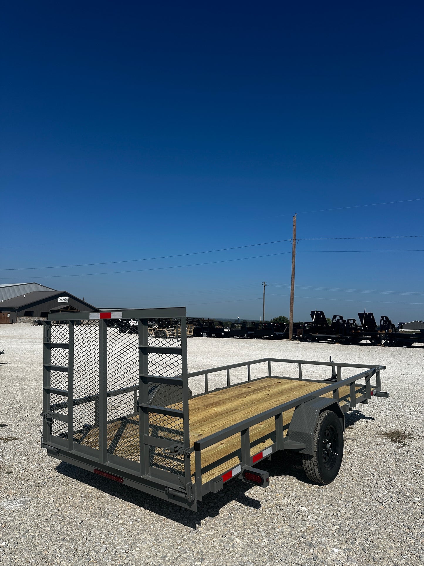 2026 Ozark 76x14 3k Utility Trailer #0325