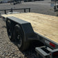 2026 Ozark 82x20 10k Equipment/Car Trailer #0332
