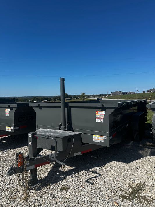 2026 Ozark 7x16x2 16k BP BP Dump (Gray) #6560