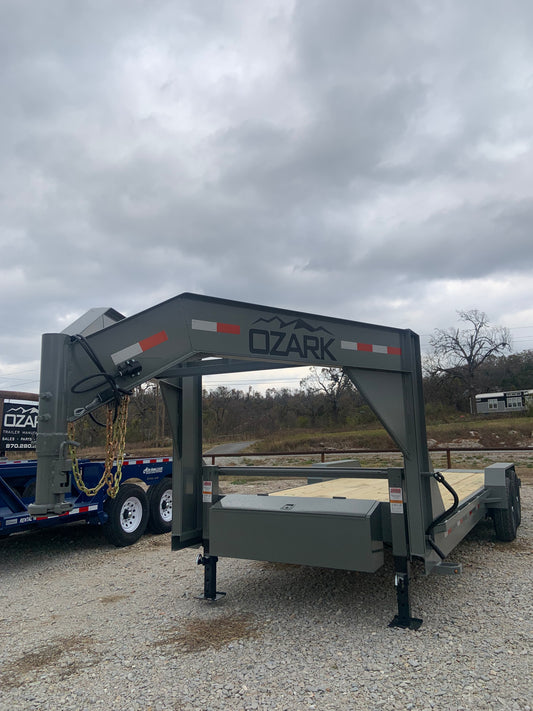 2025 Ozark 82x22 14k Equipment Trailer #0528