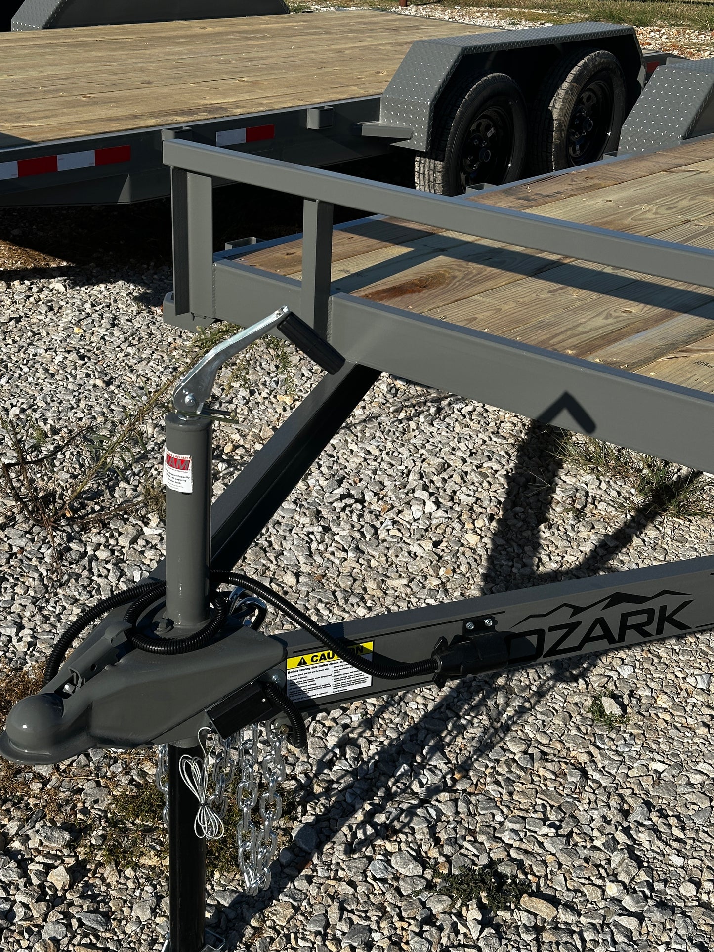 2026 Ozark 82x18 7K car Hauler #0351