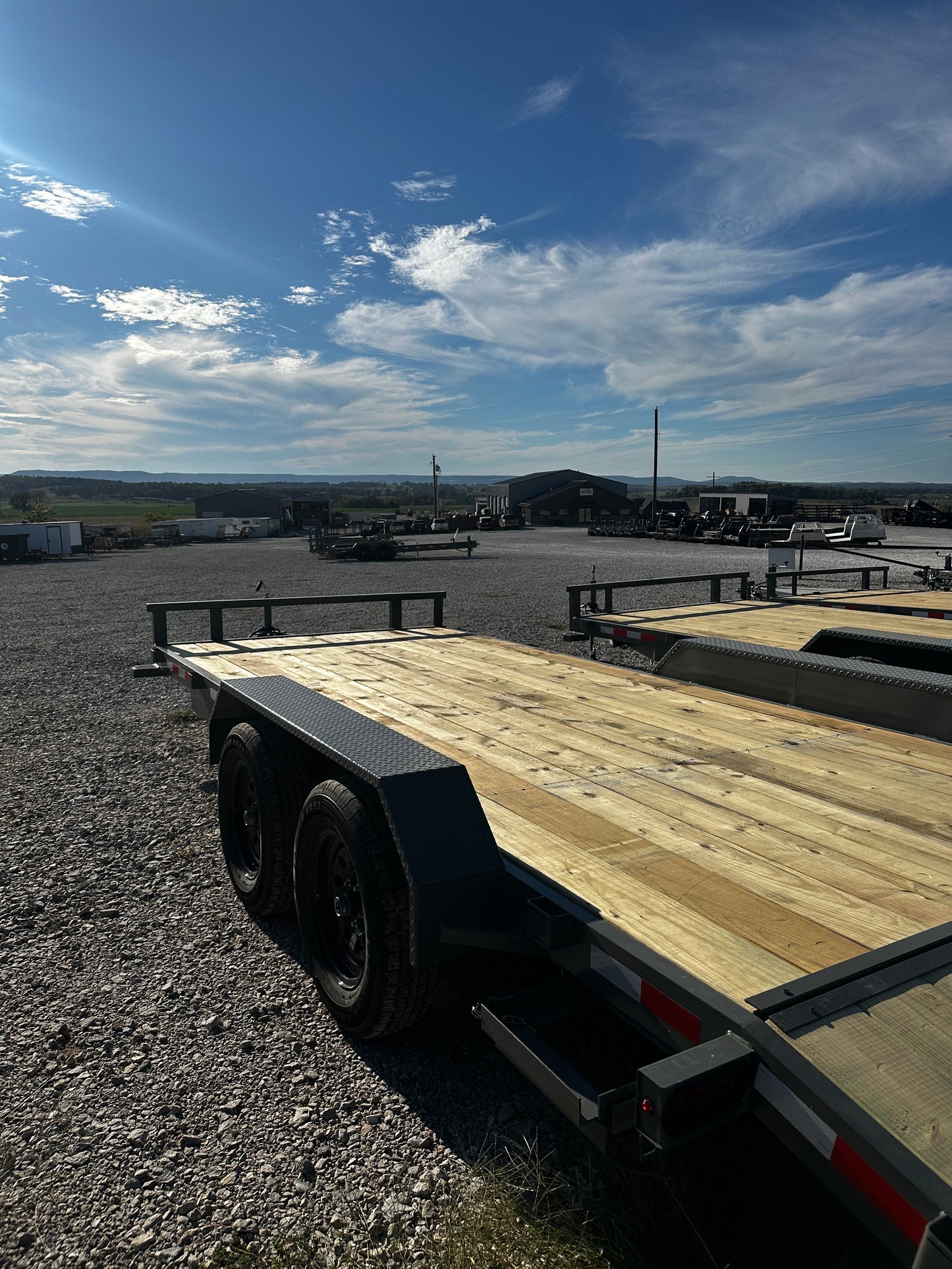 2026 Ozark 82x18 7K car Hauler #0351
