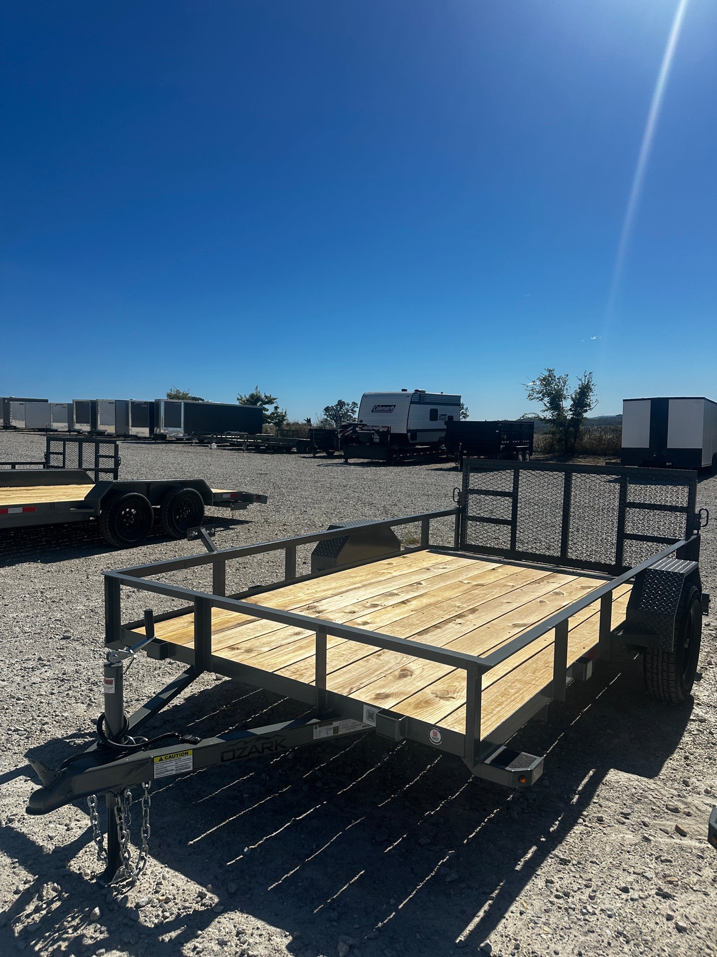 2026 Ozark 76x12 3k Utility trailer #0216