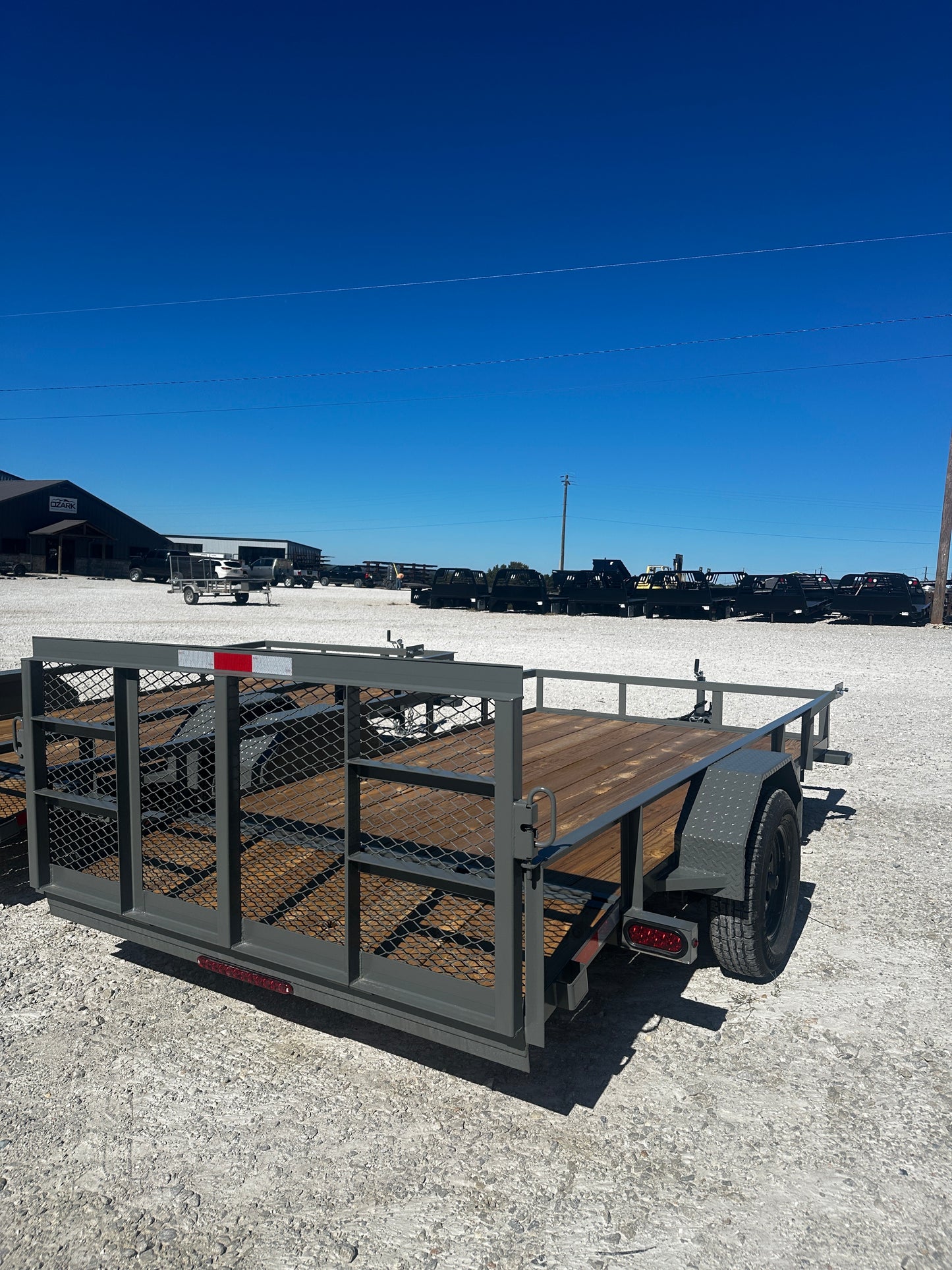 2026 Ozark 76x12 3k Utility trailer #0216