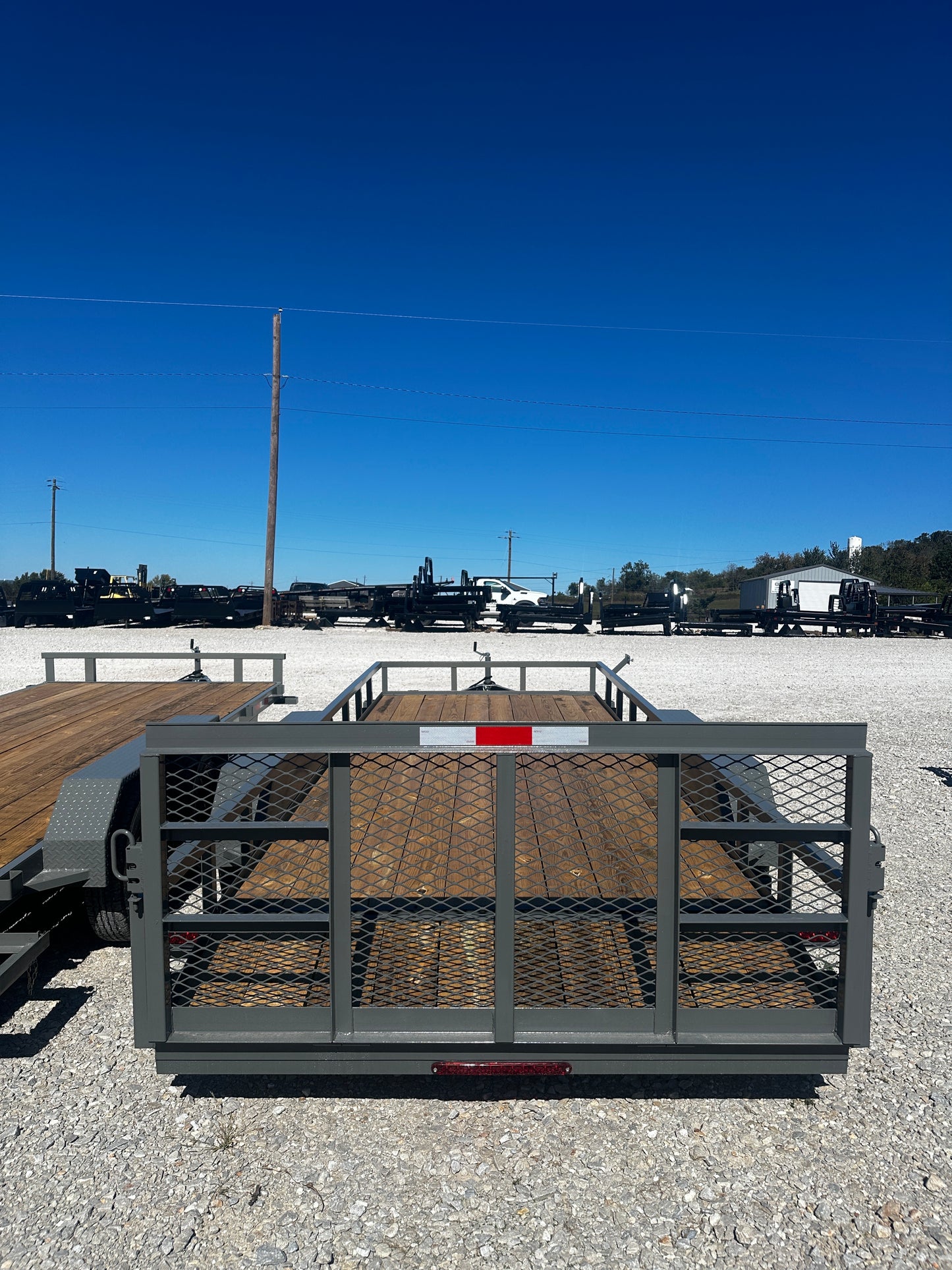 2026 Ozark  76x18 7k Utility Trailer #0202