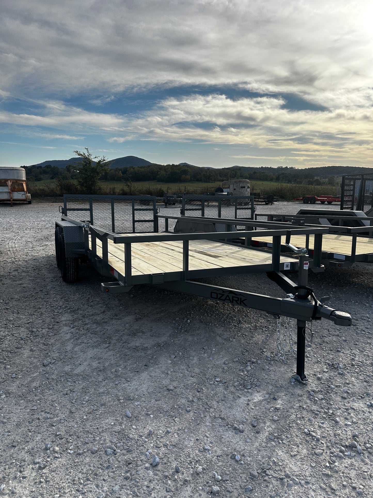 2026 Ozark 76x16 7k Utility Trailer #0386