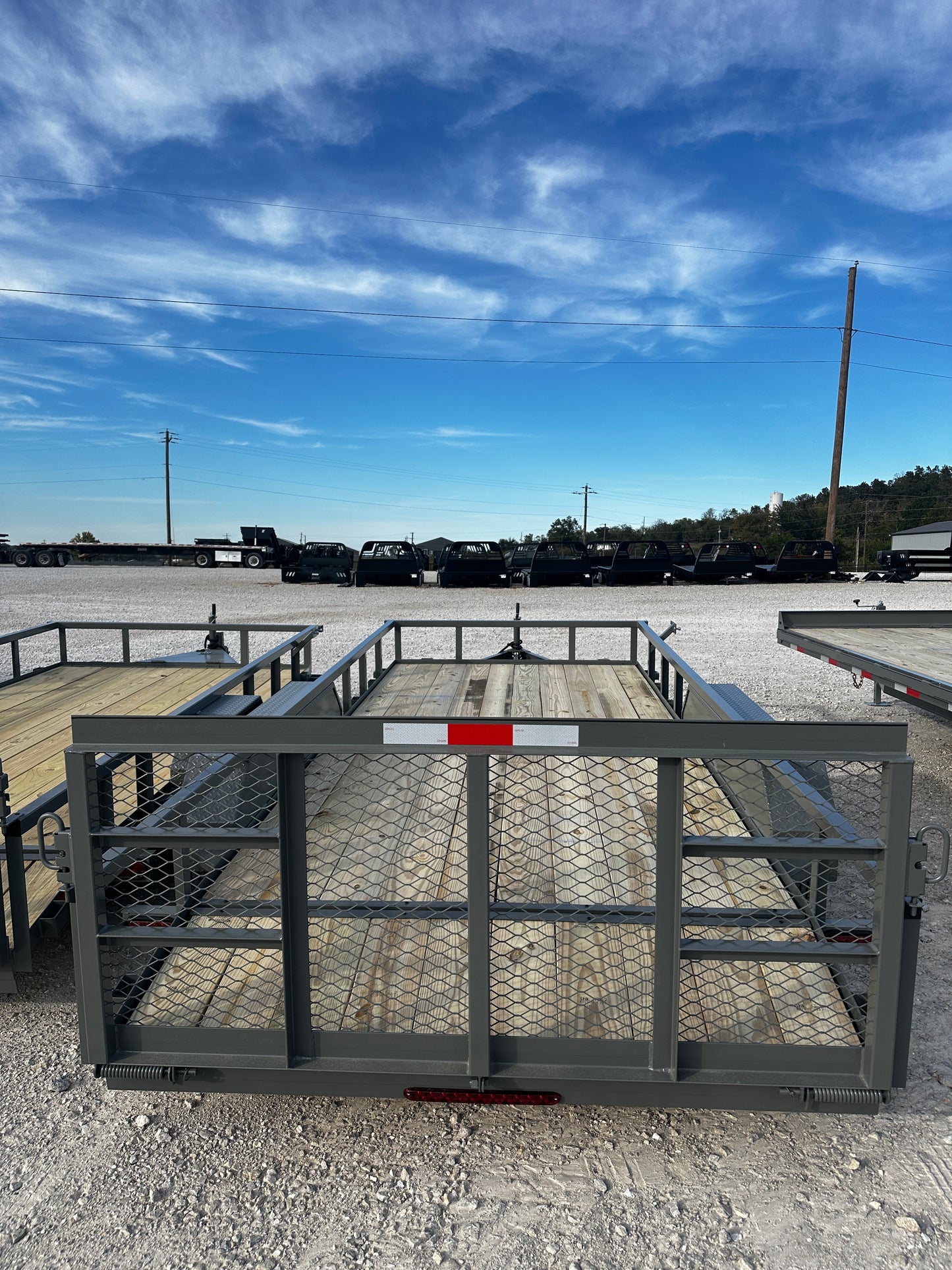 2026 Ozark 76x16 7k Utility Trailer #0386